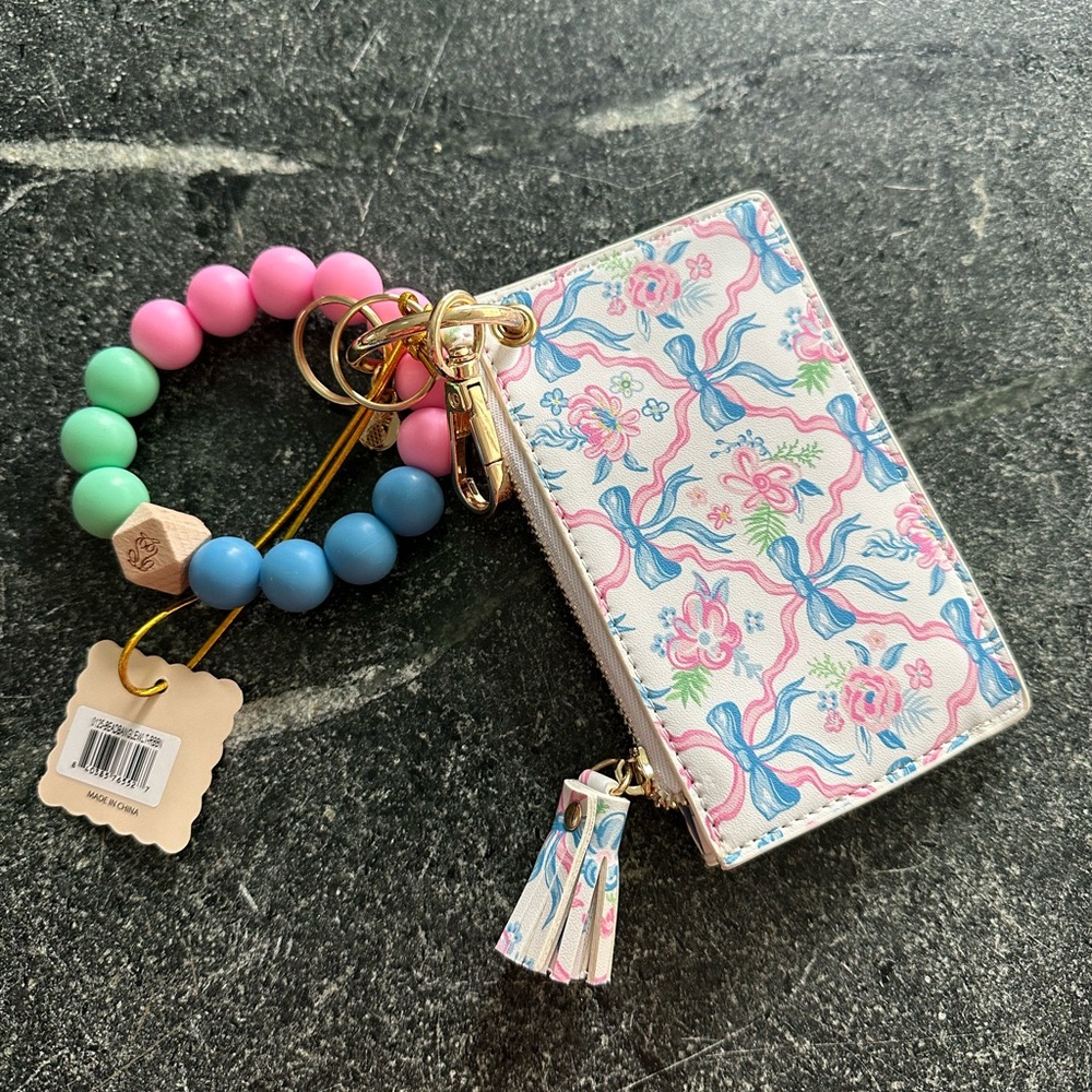 NWT SIMPLY SOUTHERN CARD POUCH - Picture 2 of 2